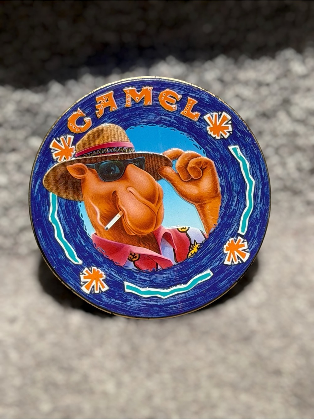 Vintage 1994 Camel Joe Camel Band‎ Coaster Set of 4 Camel Cash Promo